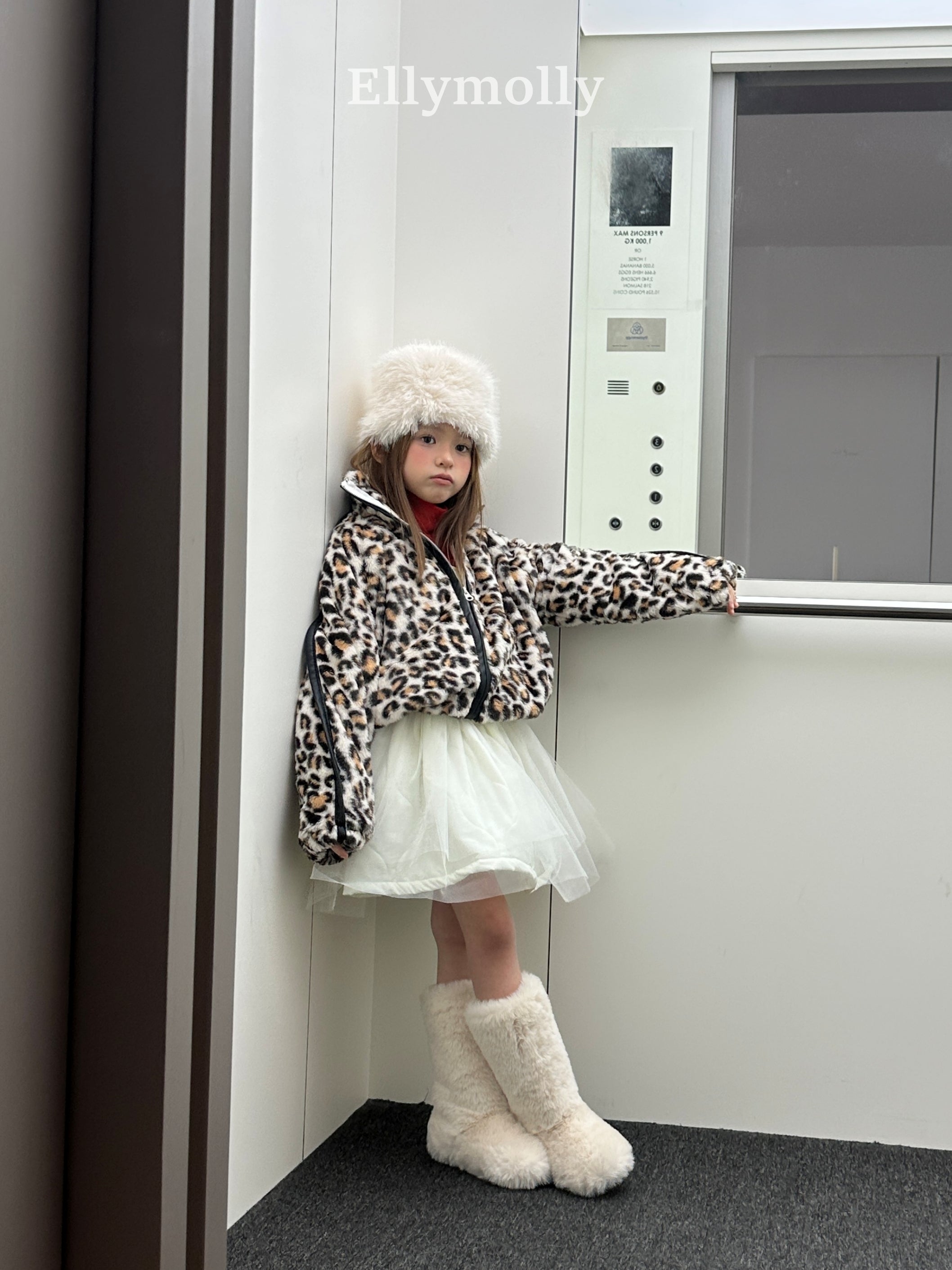 ［ELLY MOLLY］Quilting shasha one-piece