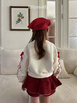 ［ELLY MOLLY］Double bow crop mtm