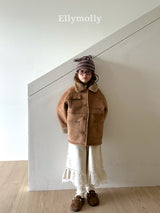 ［ELLY MOLLY］Creamy lace pants