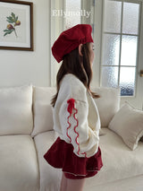 ［ELLY MOLLY］Double bow crop mtm