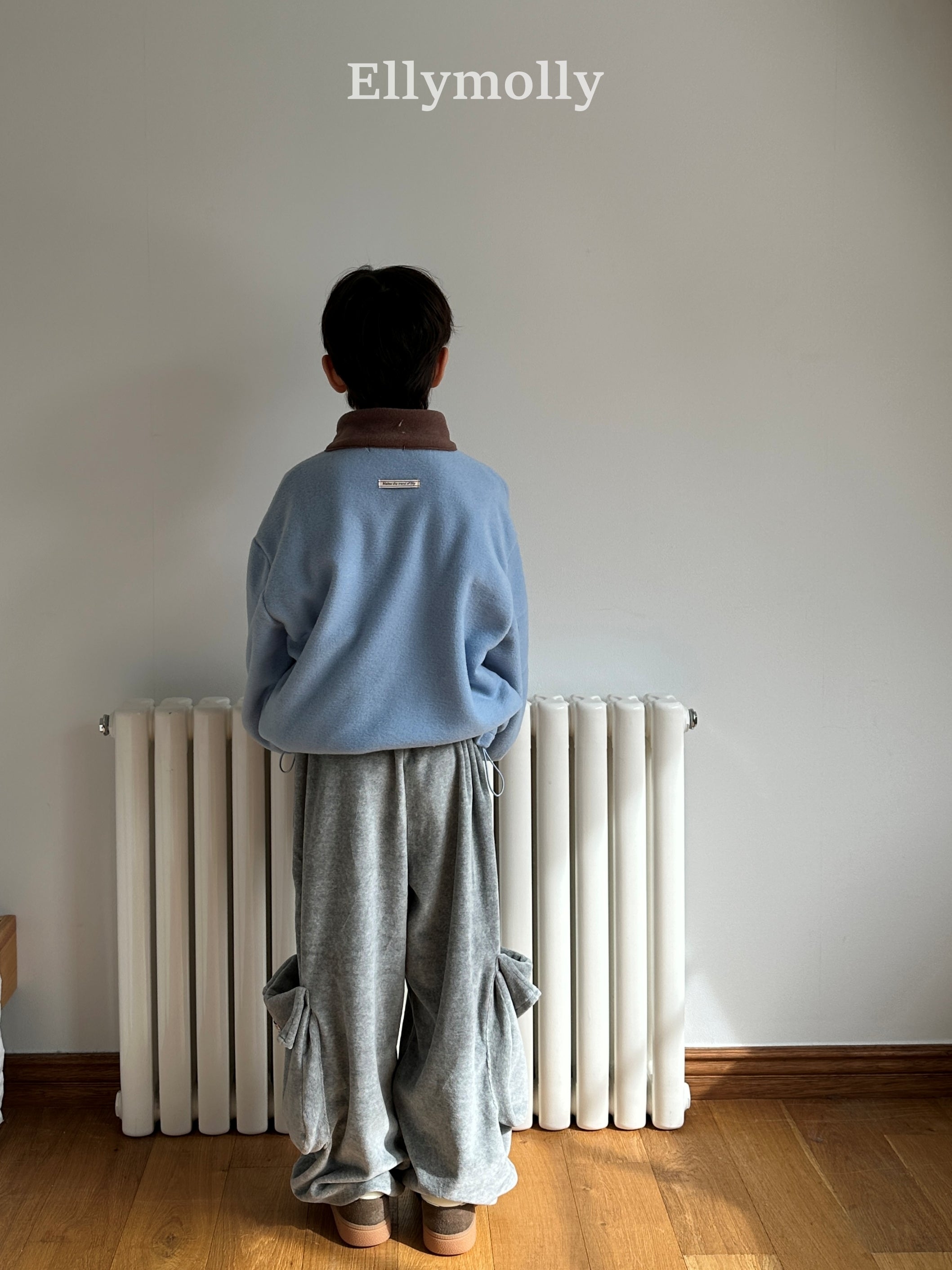 ［ELLY MOLLY］Rolling big cargo pants