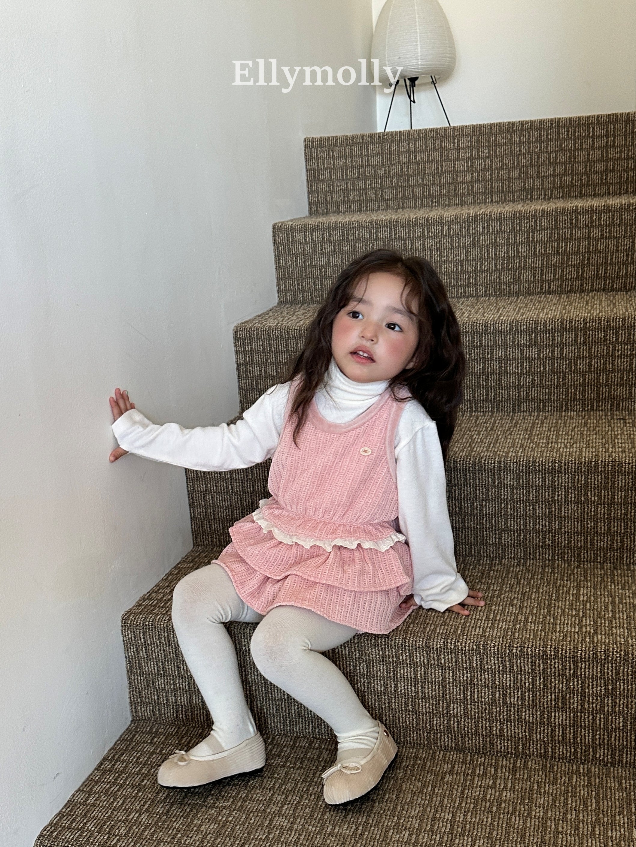 ［ELLY MOLLY］Velvet crunch pants