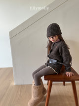 ［ELLY MOLLY］Muffin wool knit pants