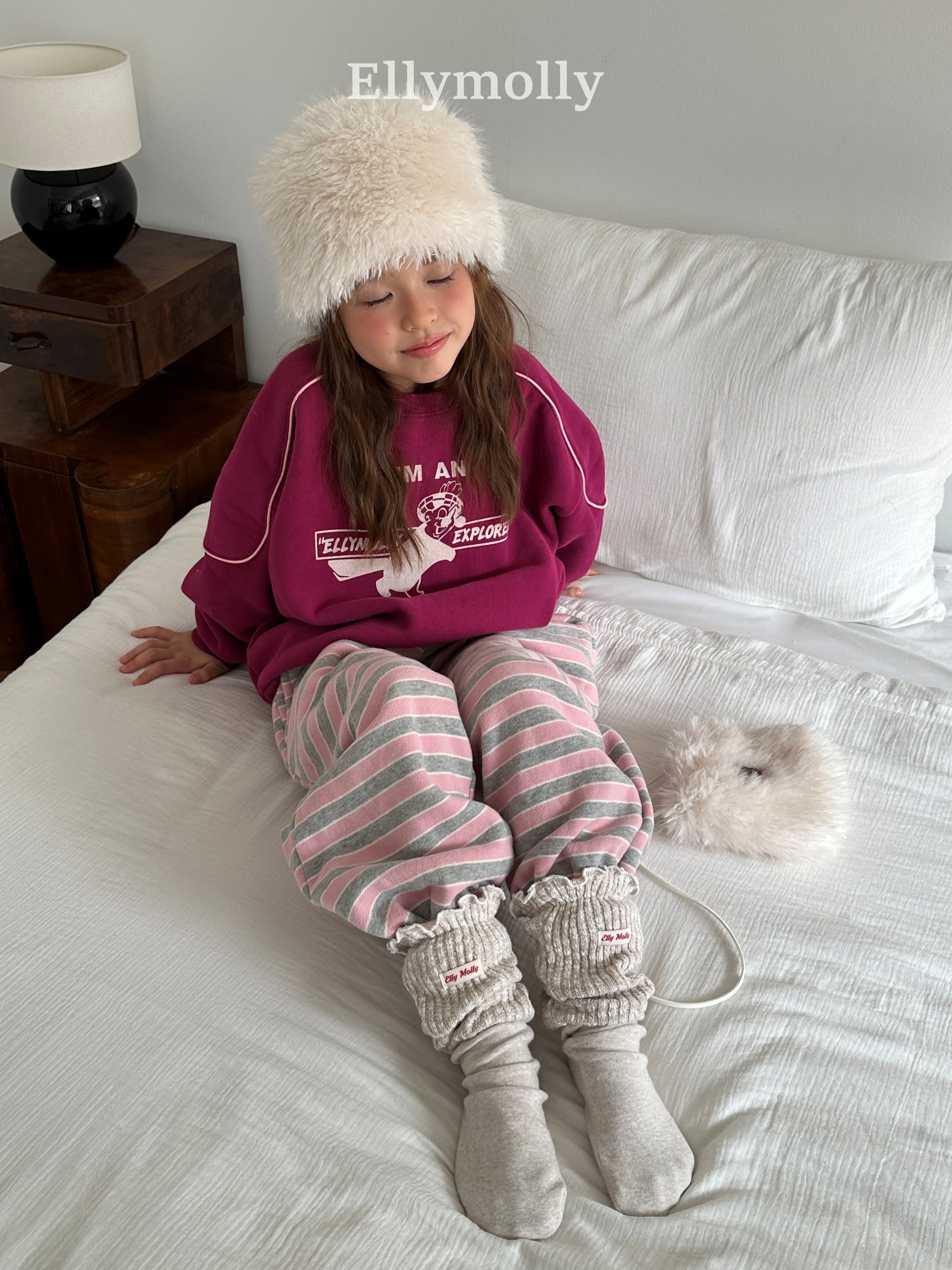 ［ELLY MOLLY］Crew piping mtm