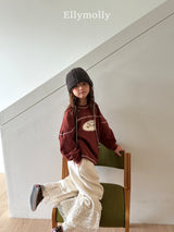 ［ELLY MOLLY］Fancy boxy tee