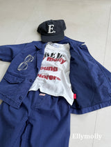 ［ELLY MOLLY］Sand mood bijou pants