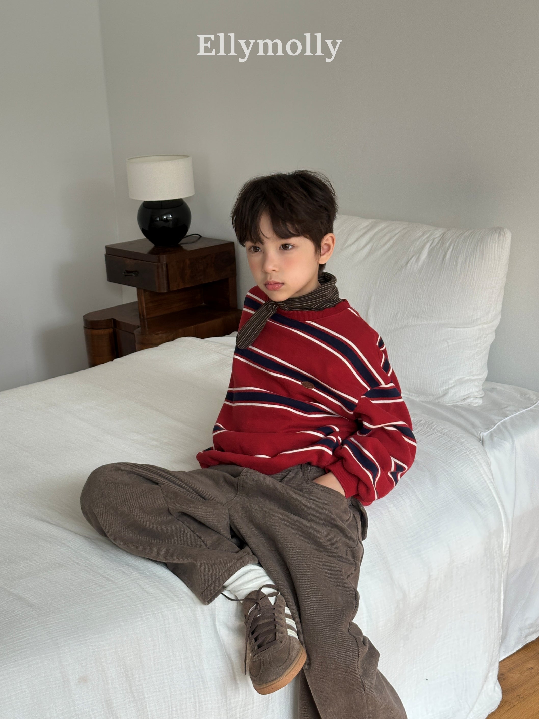 ［ELLY MOLLY］Nua muffler tee