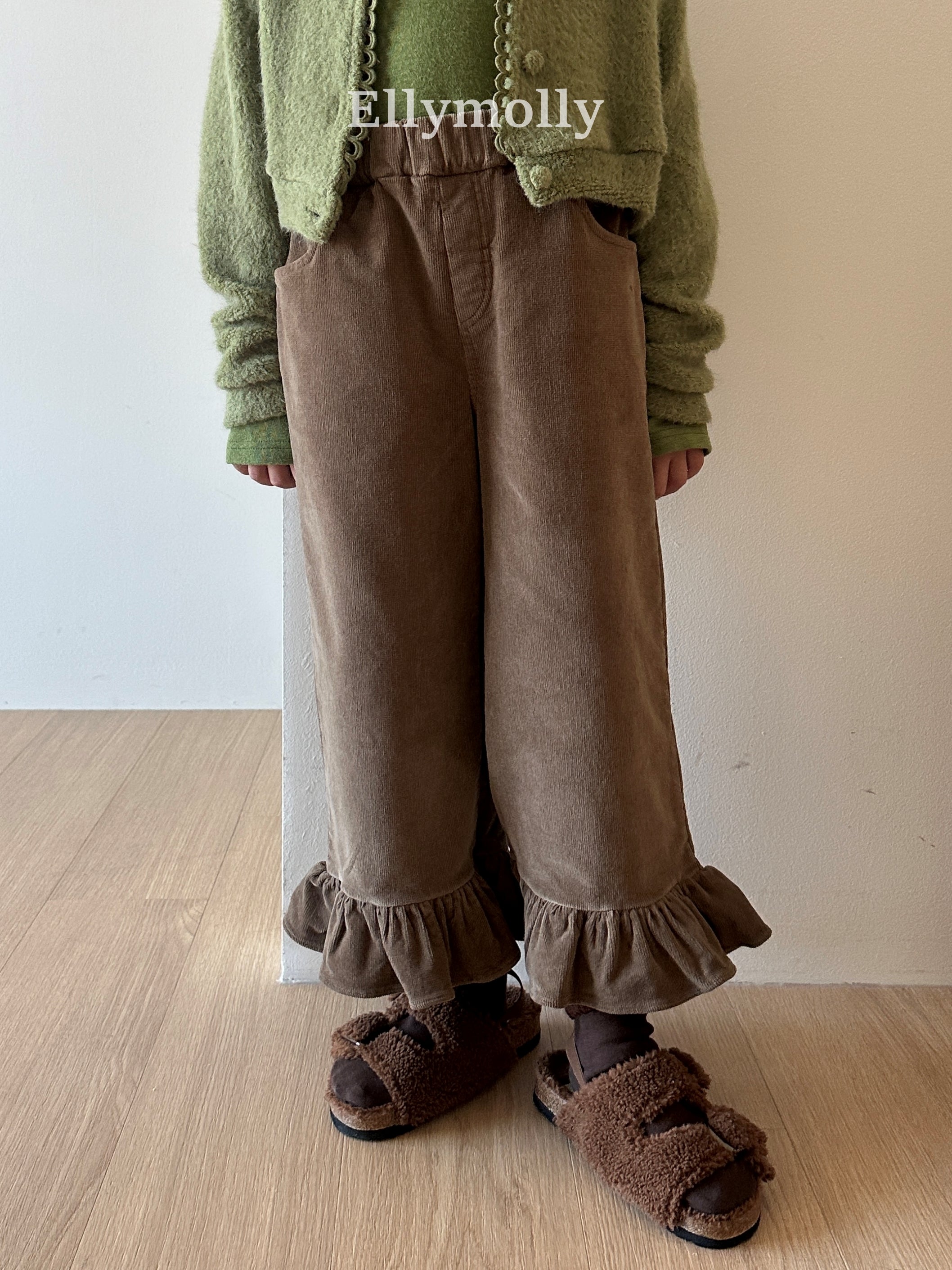 ［ELLY MOLLY］Sweetie frill pants