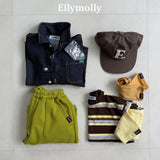 ［ELLY MOLLY］Campus layered tee