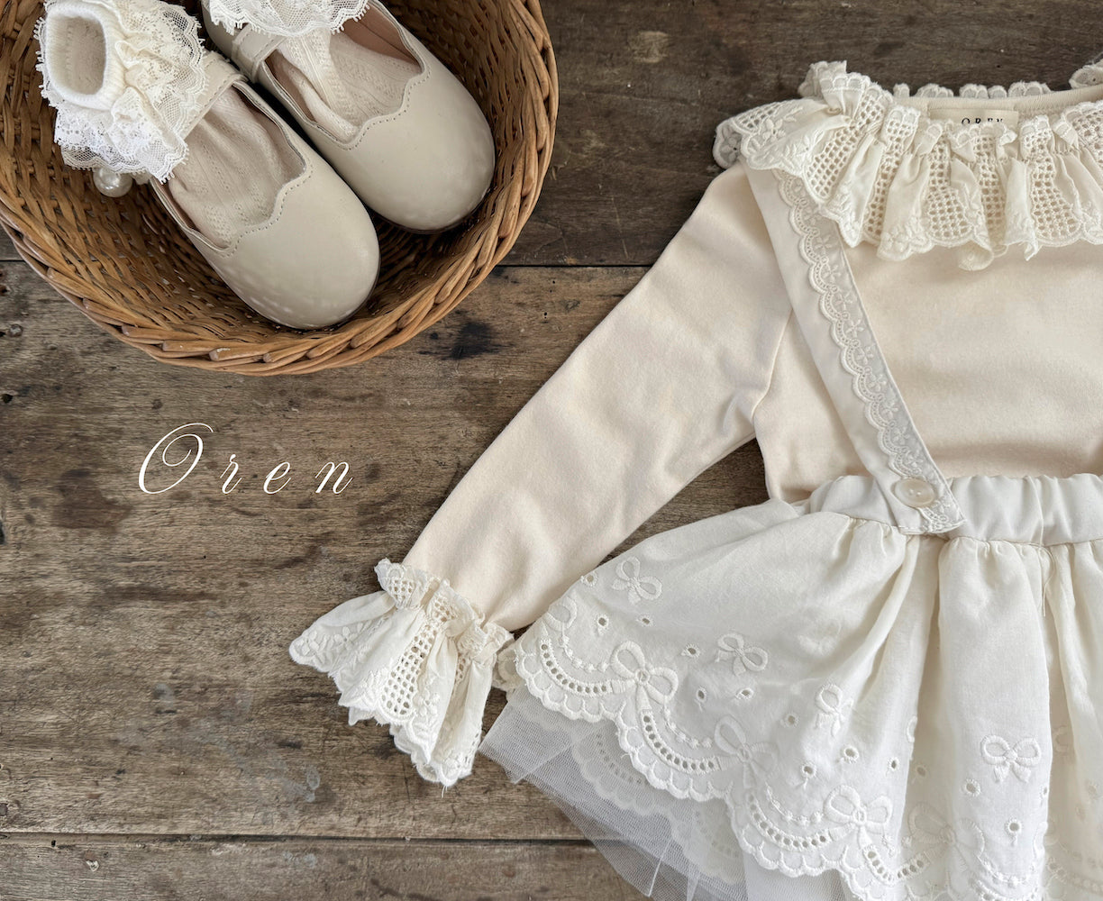 ［OREN］Ciel lace tops