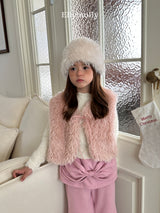 ［ELLY MOLLY］Fluffy vest