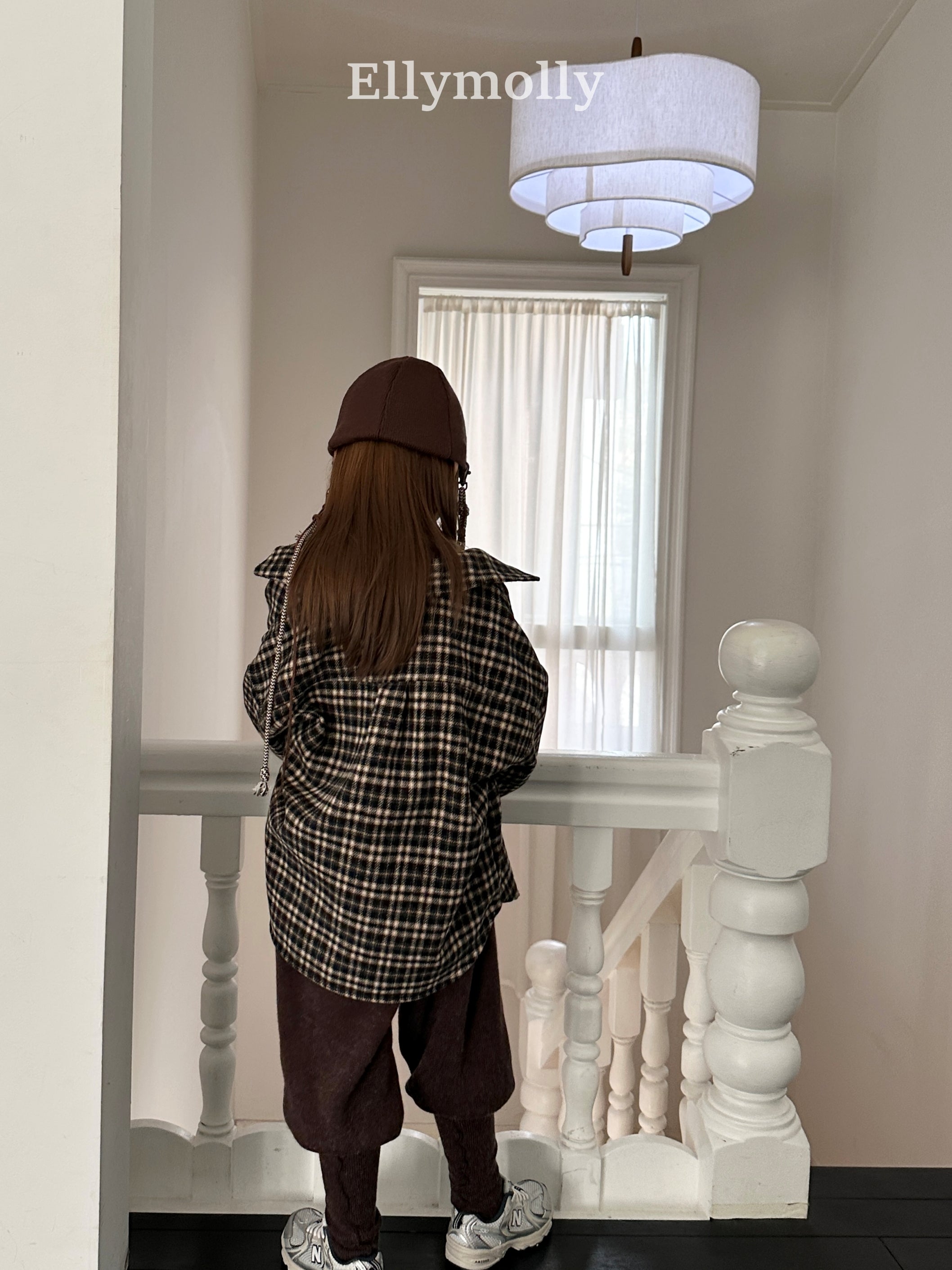 ［ELLY MOLLY］Point warm pants