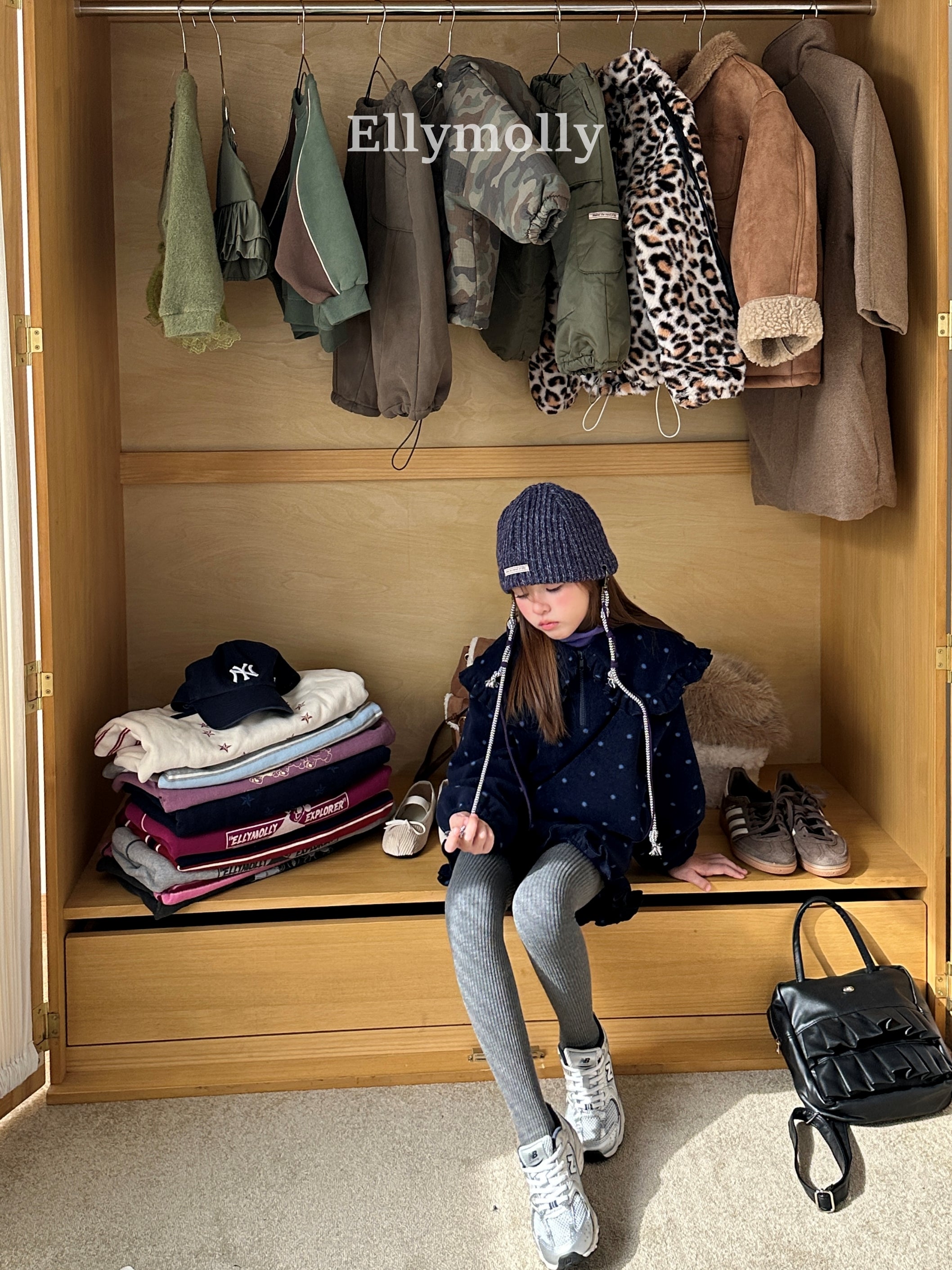 ［ELLY MOLLY］Dot sailor mtm