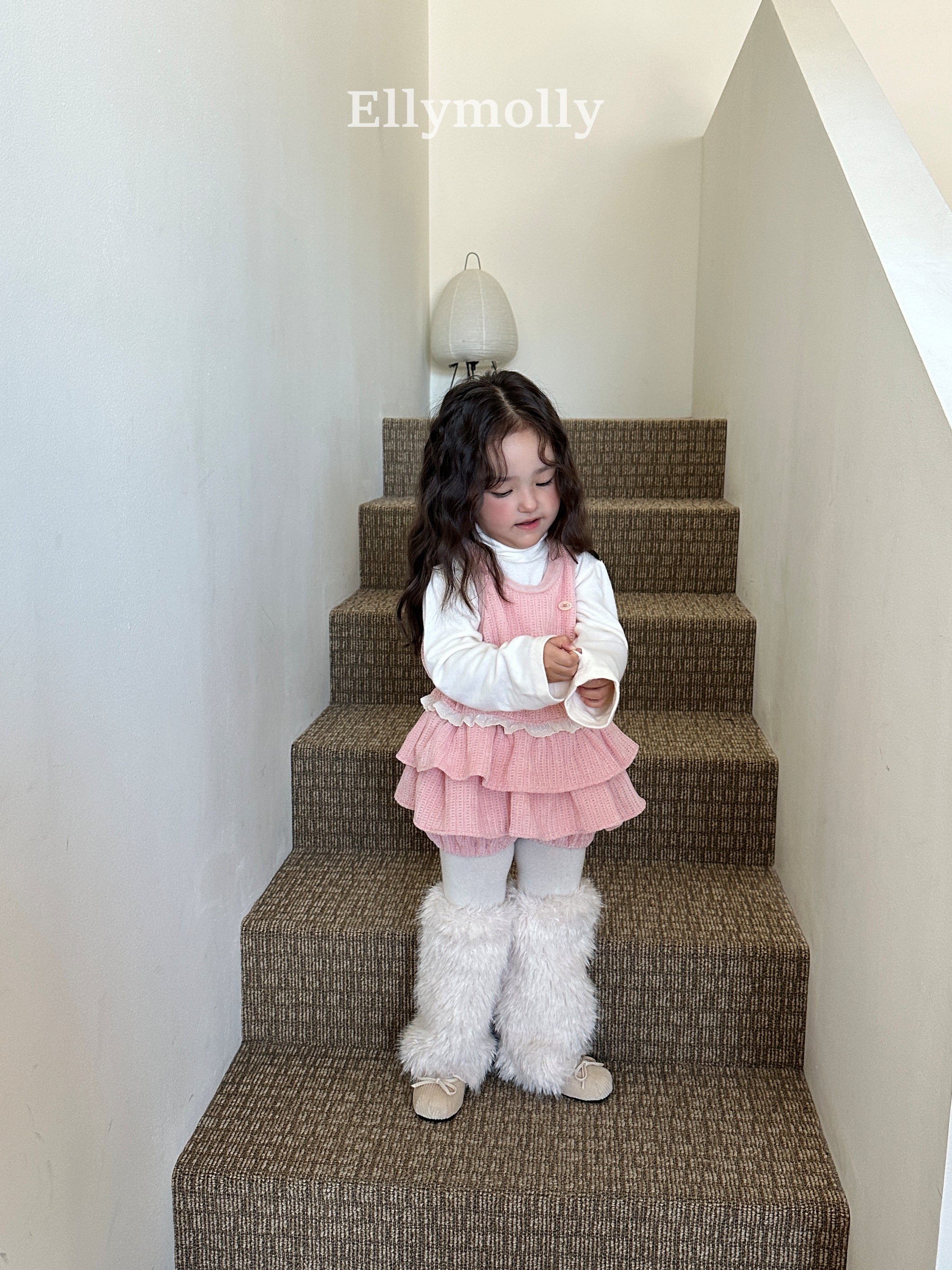 ［ELLY MOLLY］Velvet crunch pants