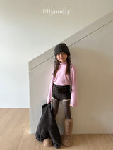 ［ELLY MOLLY］Muffin wool knit pants