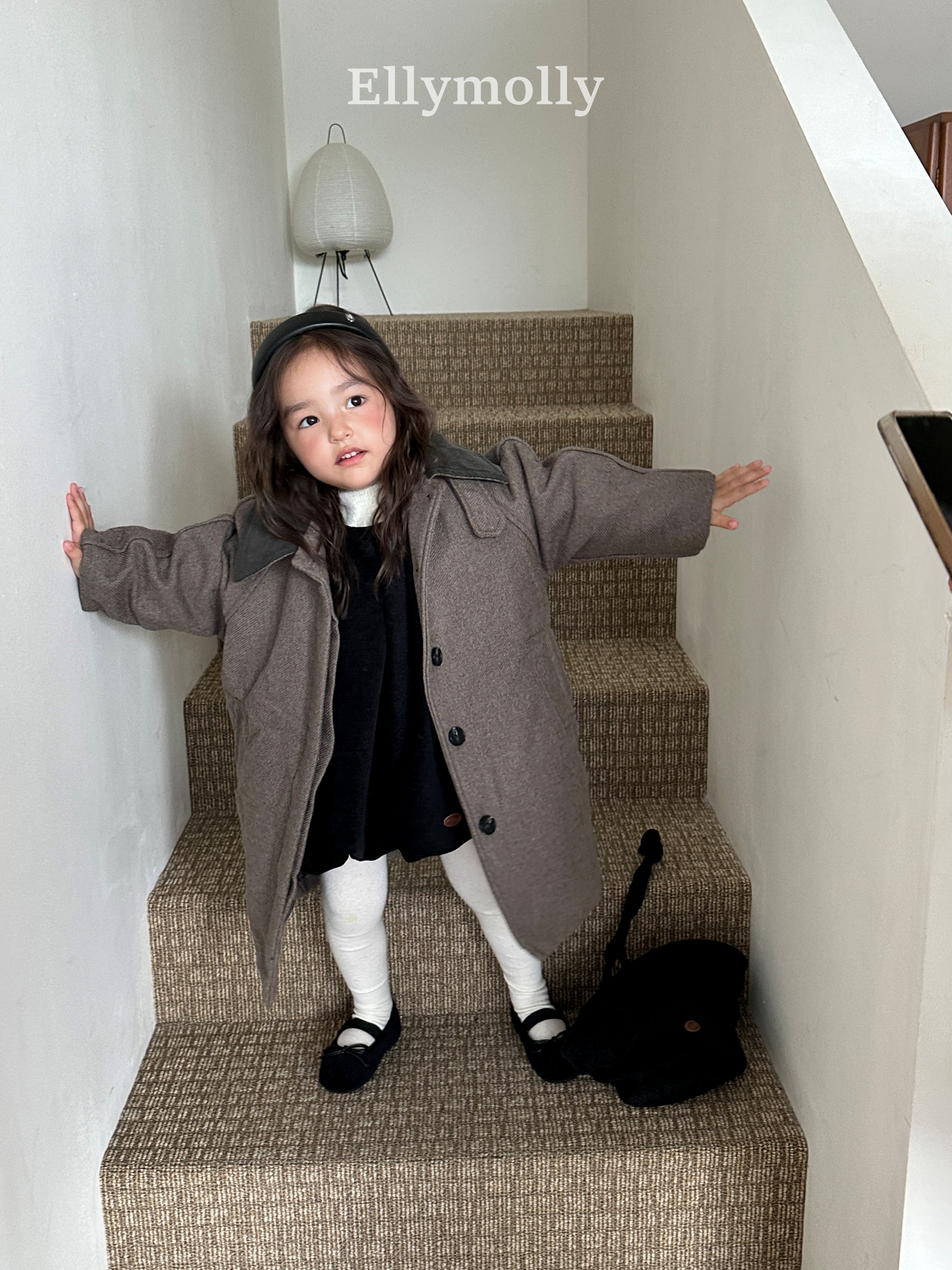 ［ELLY MOLLY］Luna balloon one-piece