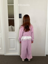 ［ELLY MOLLY］Blooming knit skirt