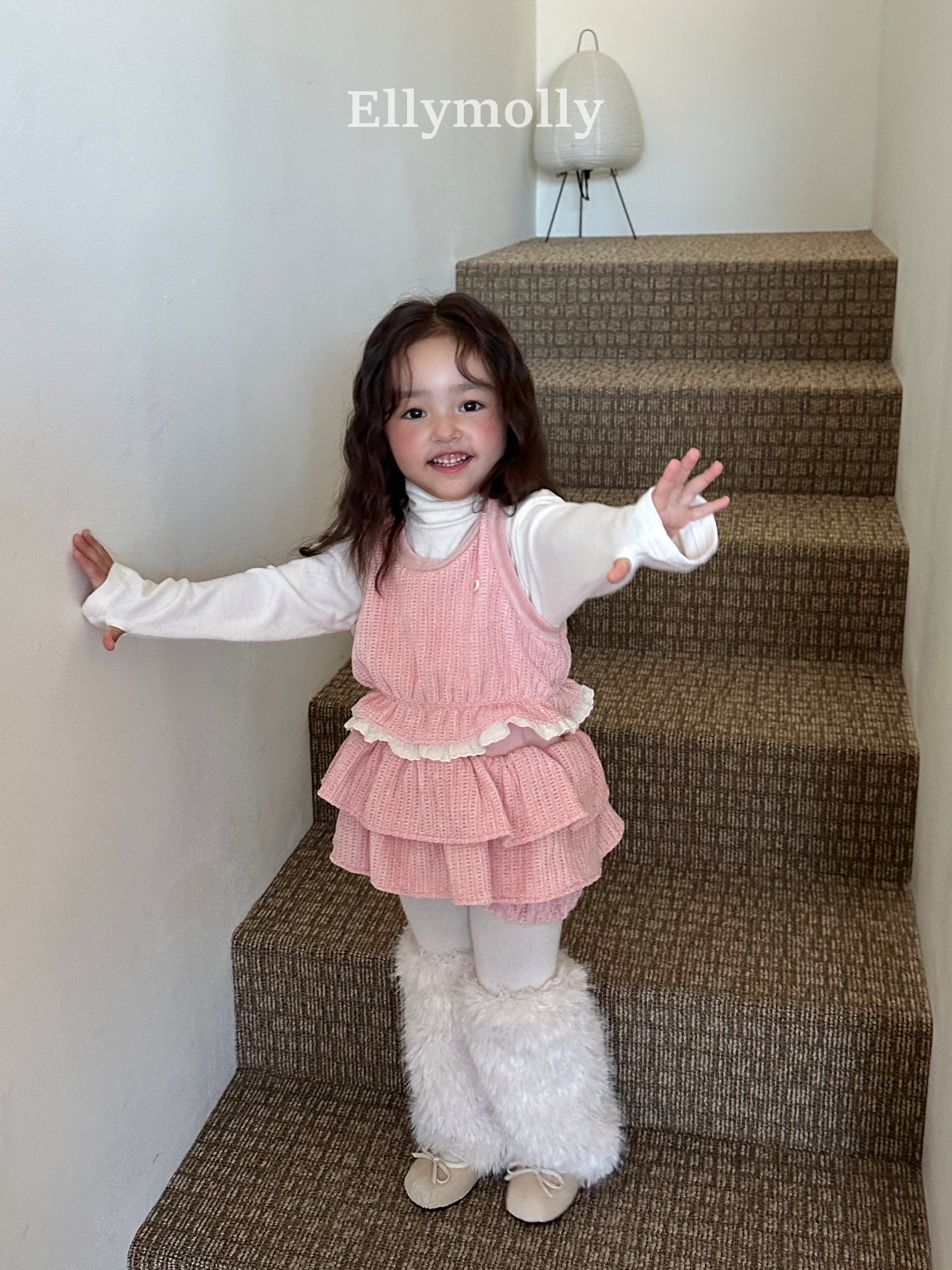 ［ELLY MOLLY］Velvet crunch pants