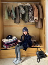 ［ELLY MOLLY］Dot frill pants