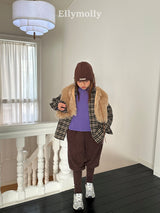 ［ELLY MOLLY］Point warm pants