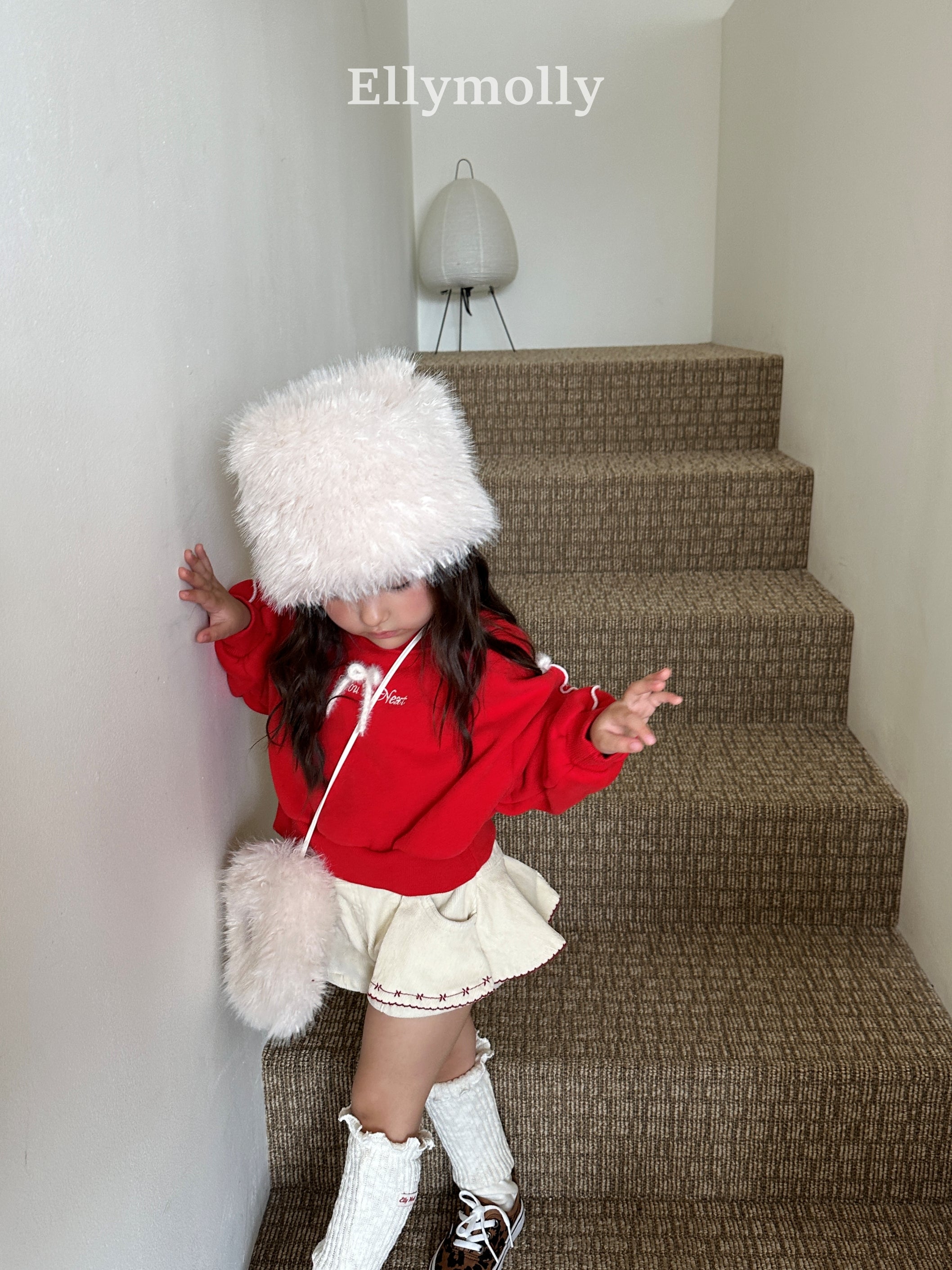 ［ELLY MOLLY］Double bow crop mtm