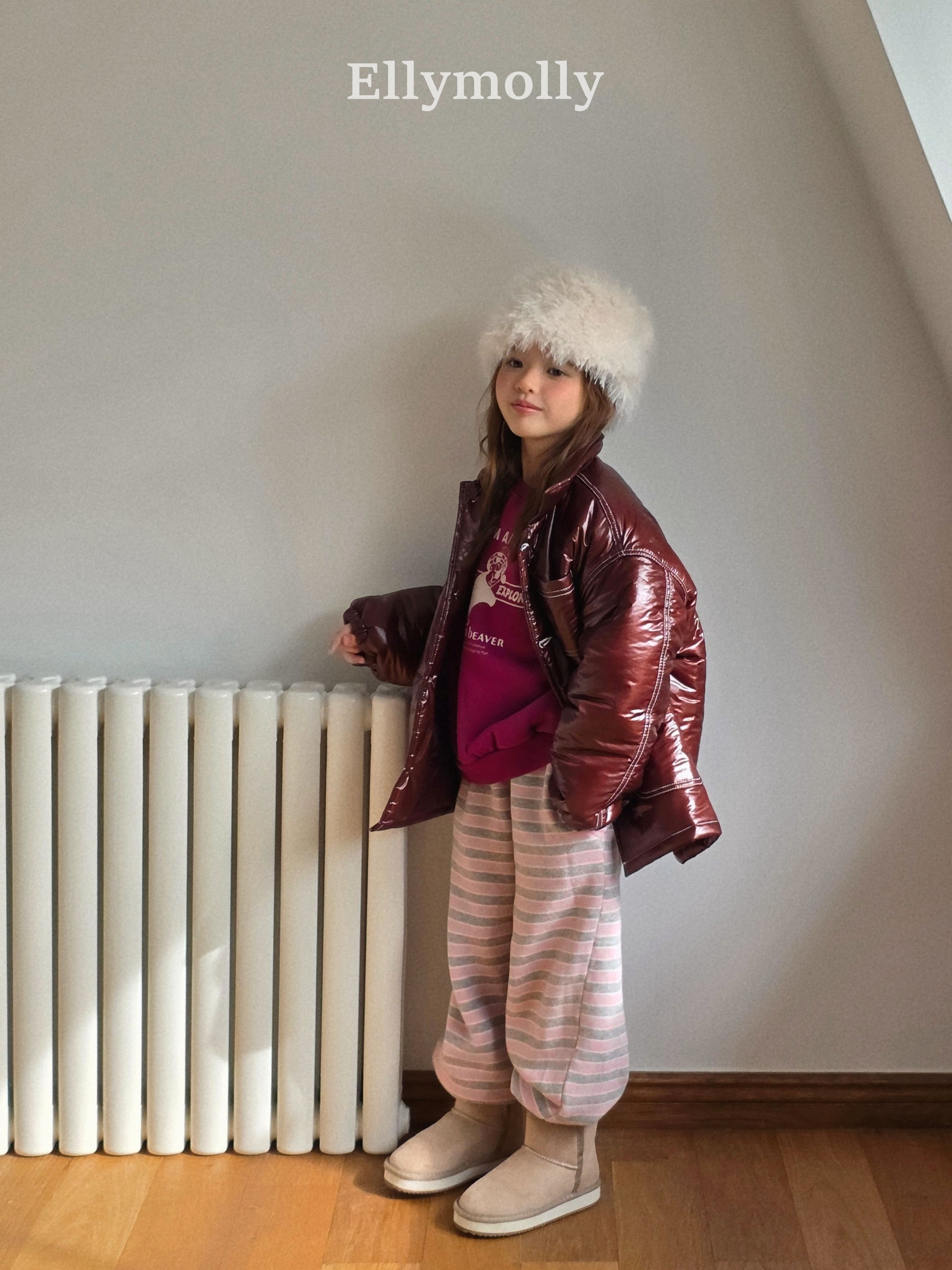 ［ELLY MOLLY］Crew piping mtm