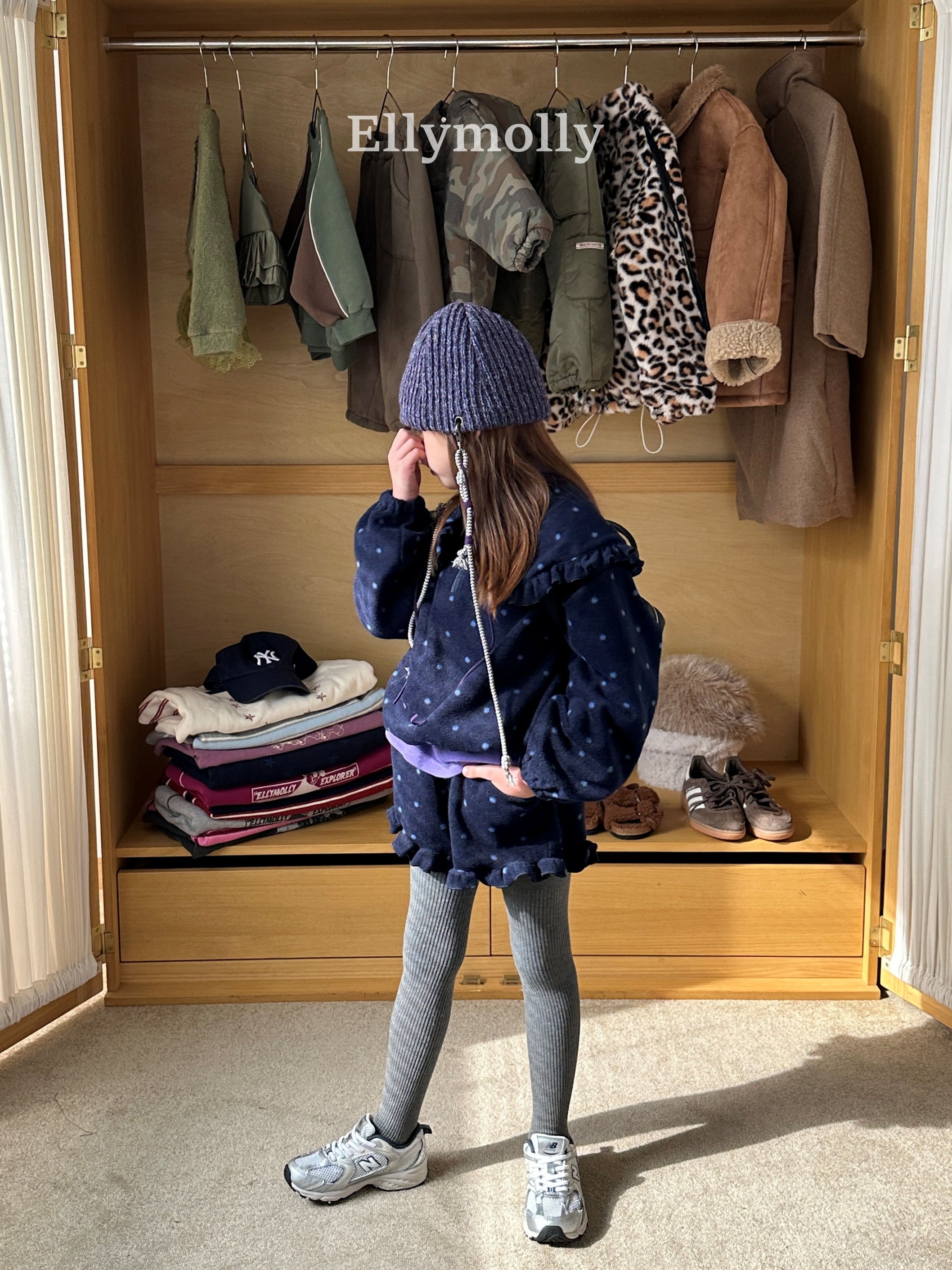 ［ELLY MOLLY］Dot sailor mtm