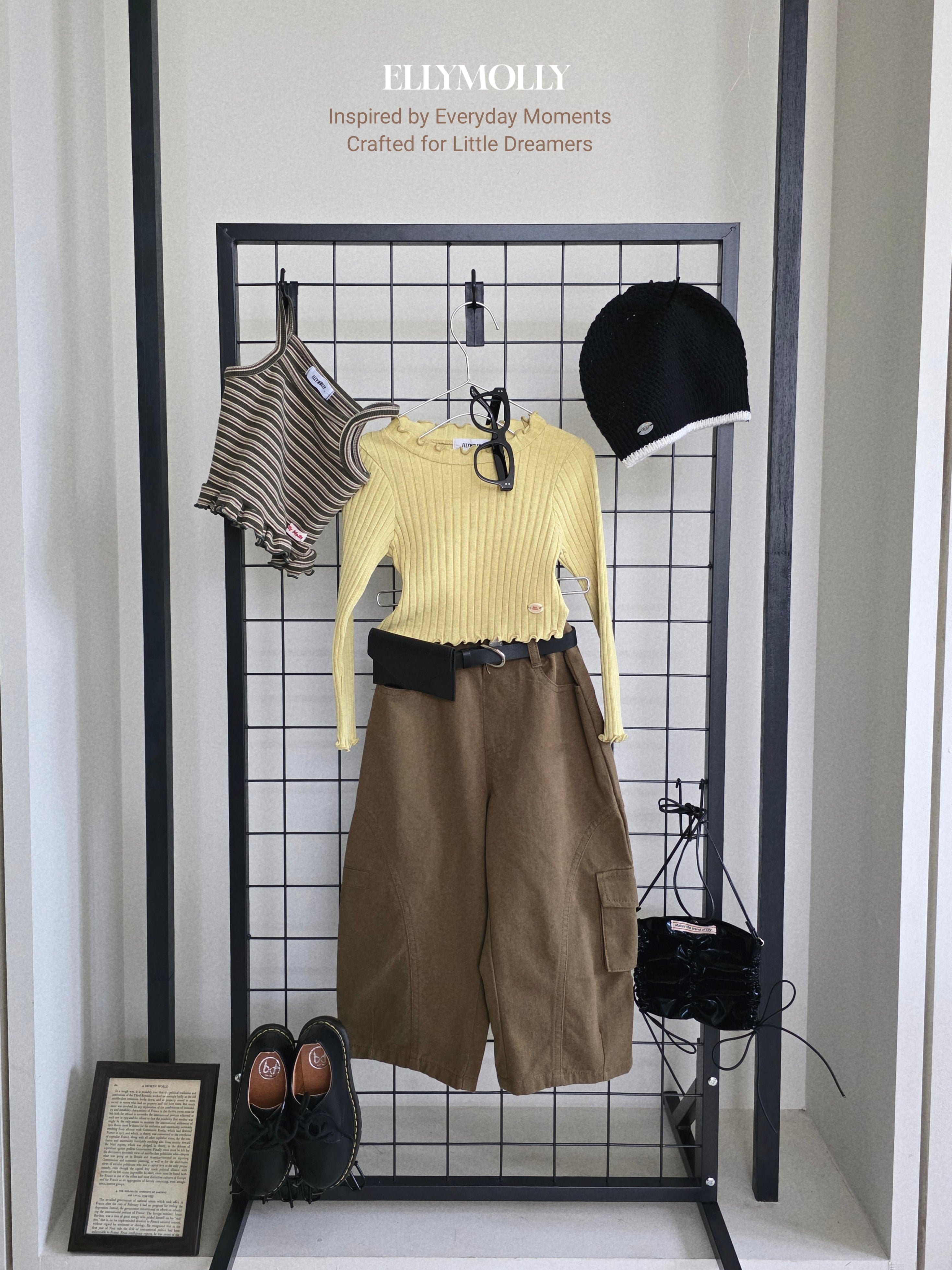 ［ELLY MOLLY］Haco balloon cargo pants