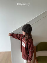 ［ELLY MOLLY］Fancy boxy tee