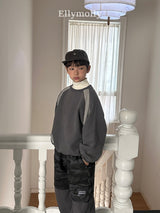 ［ELLY MOLLY］Soft warm camo pants