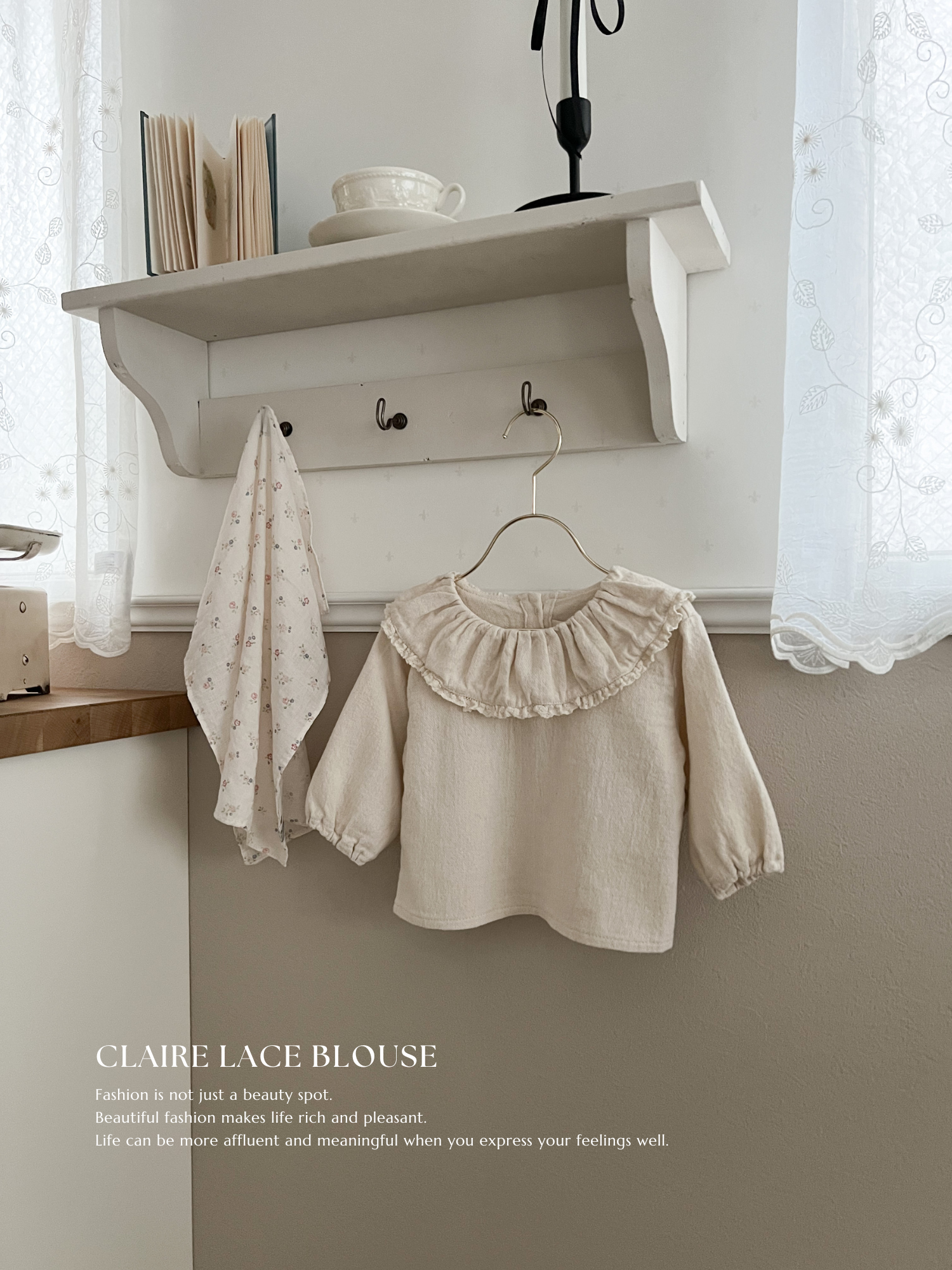 Claire lace blouse