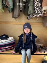 ［ELLY MOLLY］Dot frill pants