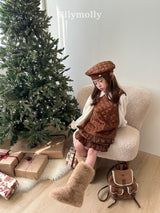 ［ELLY MOLLY］Honey round collar blouse