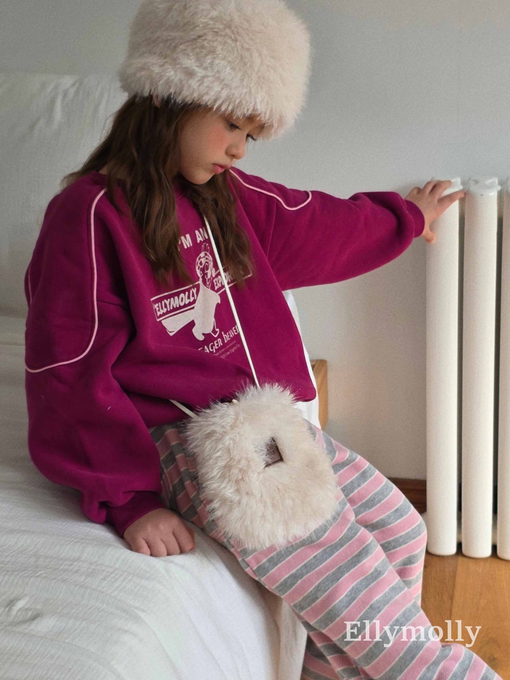 ［ELLY MOLLY］Crew piping mtm