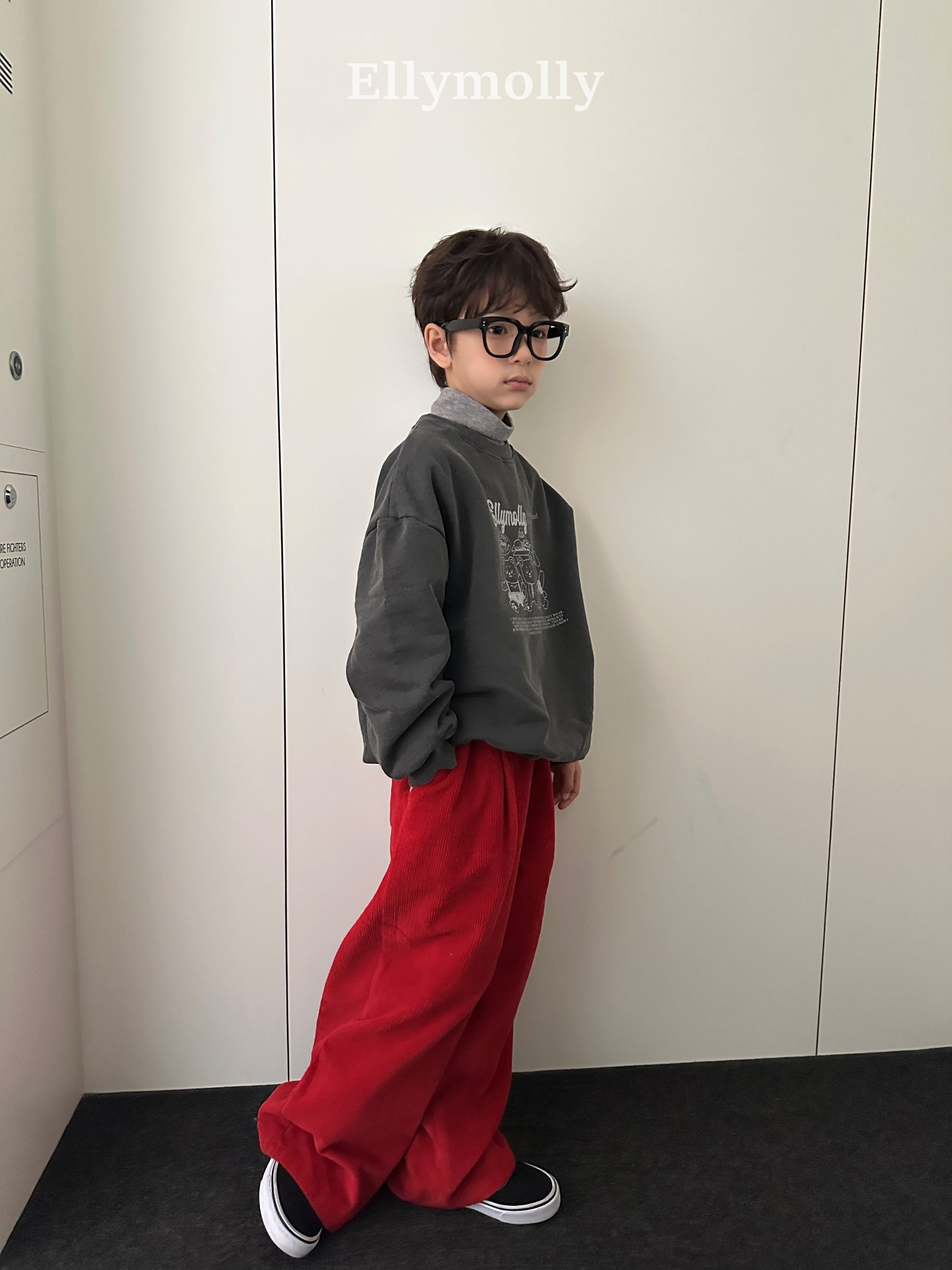［ELLY MOLLY］Toy corduroy pants