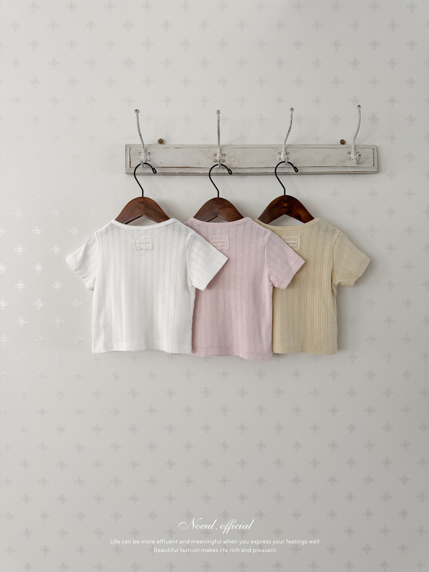 More eyelet tee