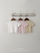 More eyelet tee