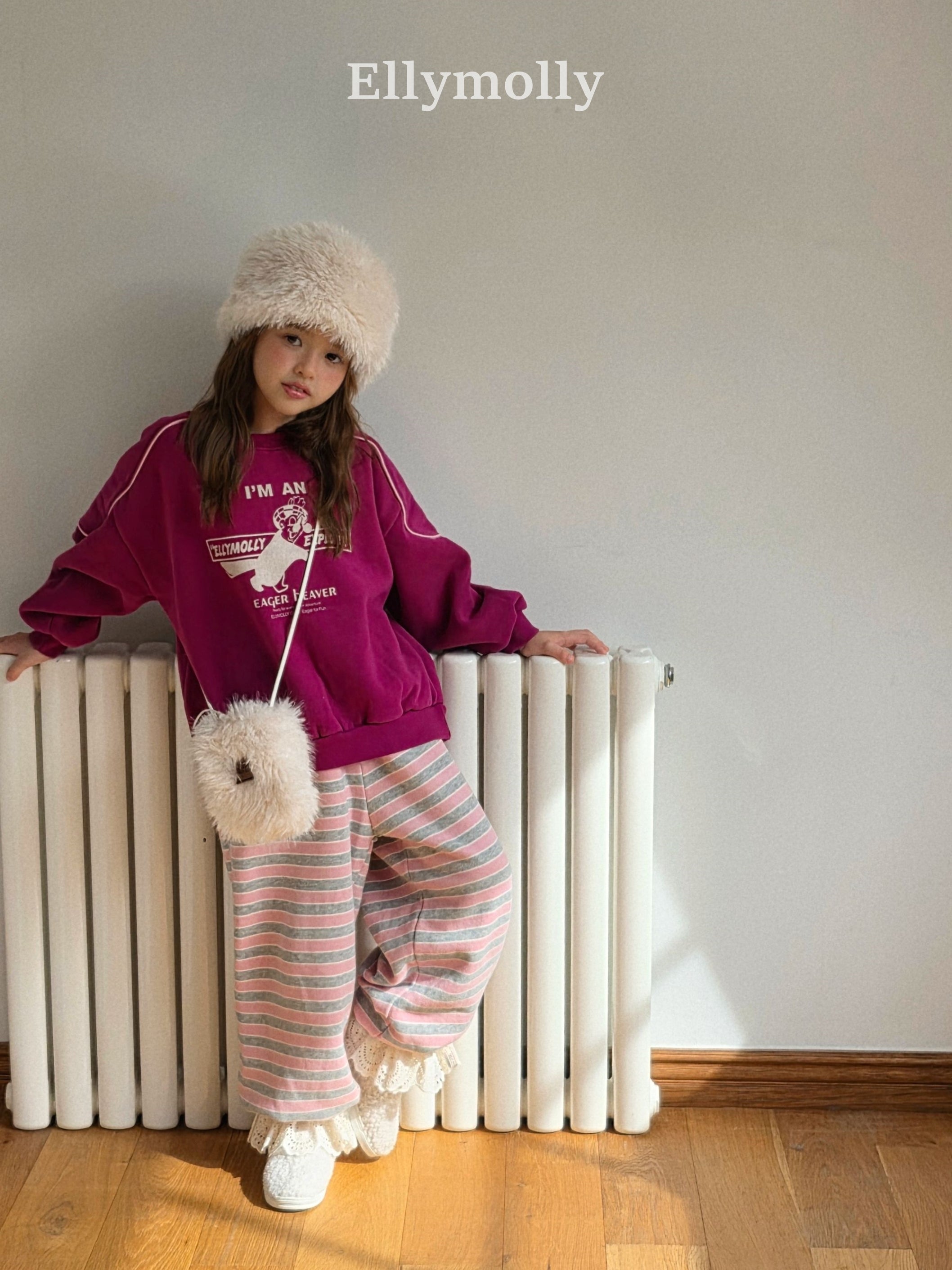 ［ELLY MOLLY］Crew piping mtm