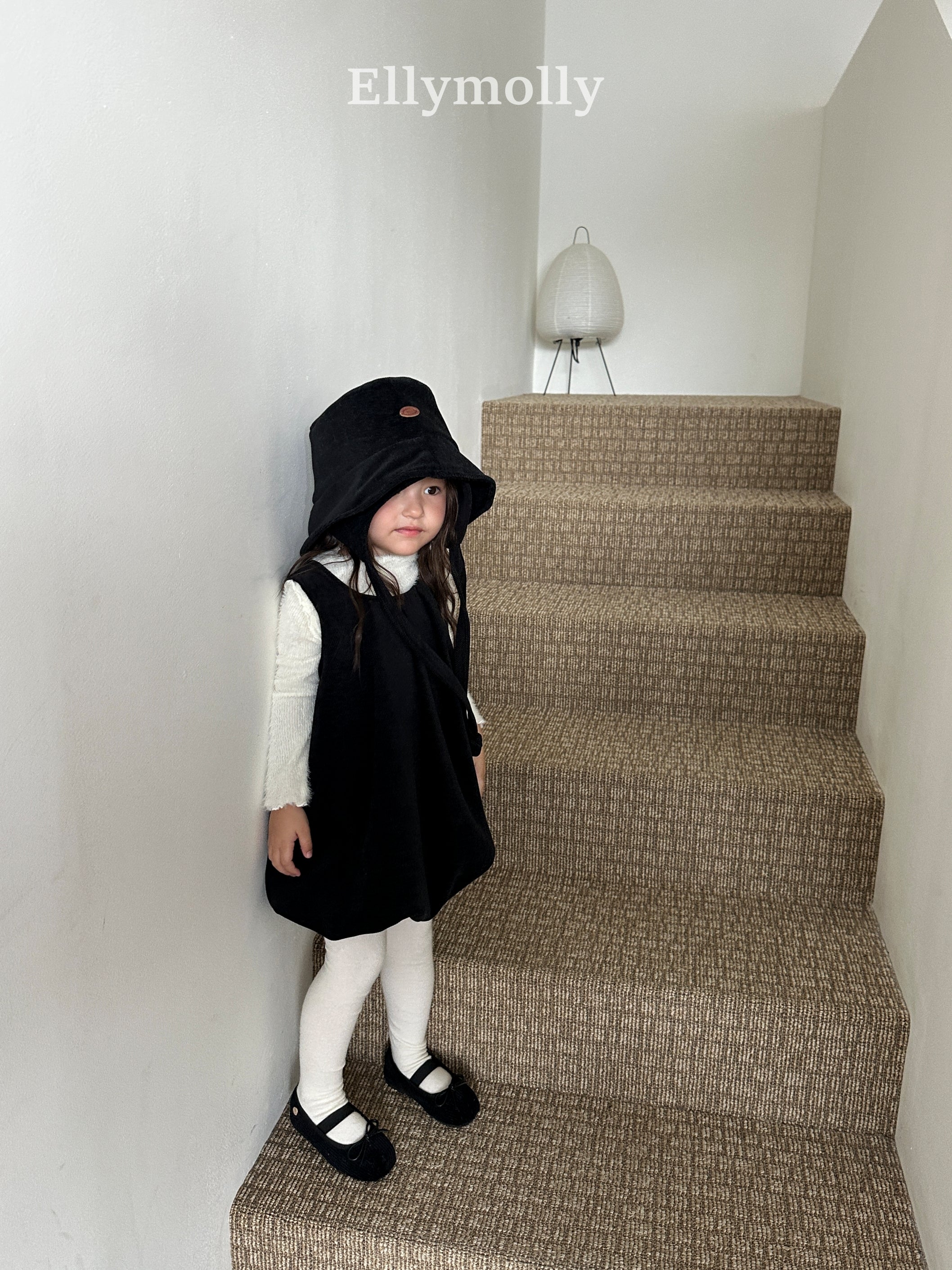 ［ELLY MOLLY］Luna balloon one-piece