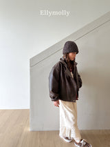 ［ELLY MOLLY］Creamy lace pants