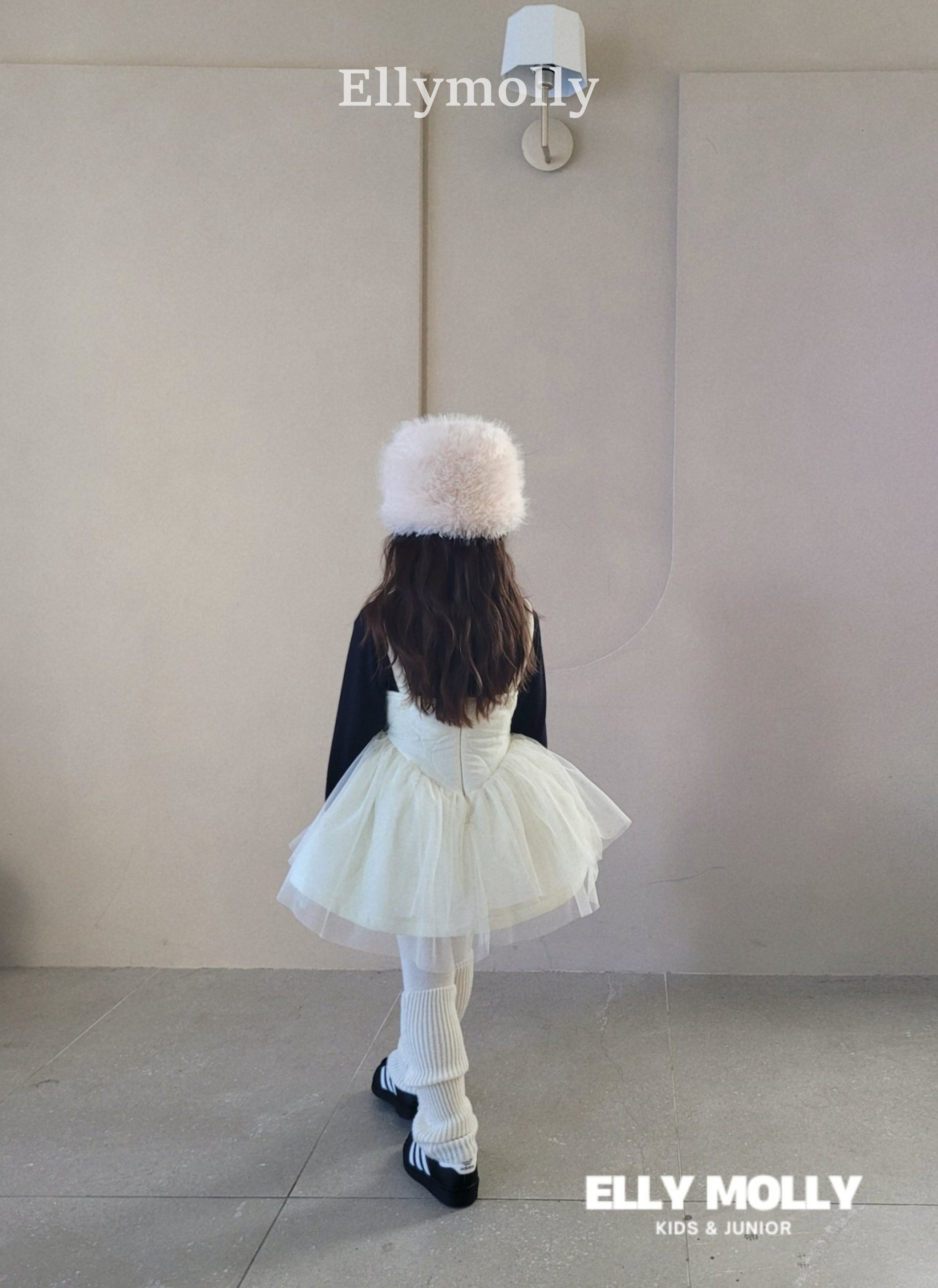 ［ELLY MOLLY］Quilting shasha one-piece