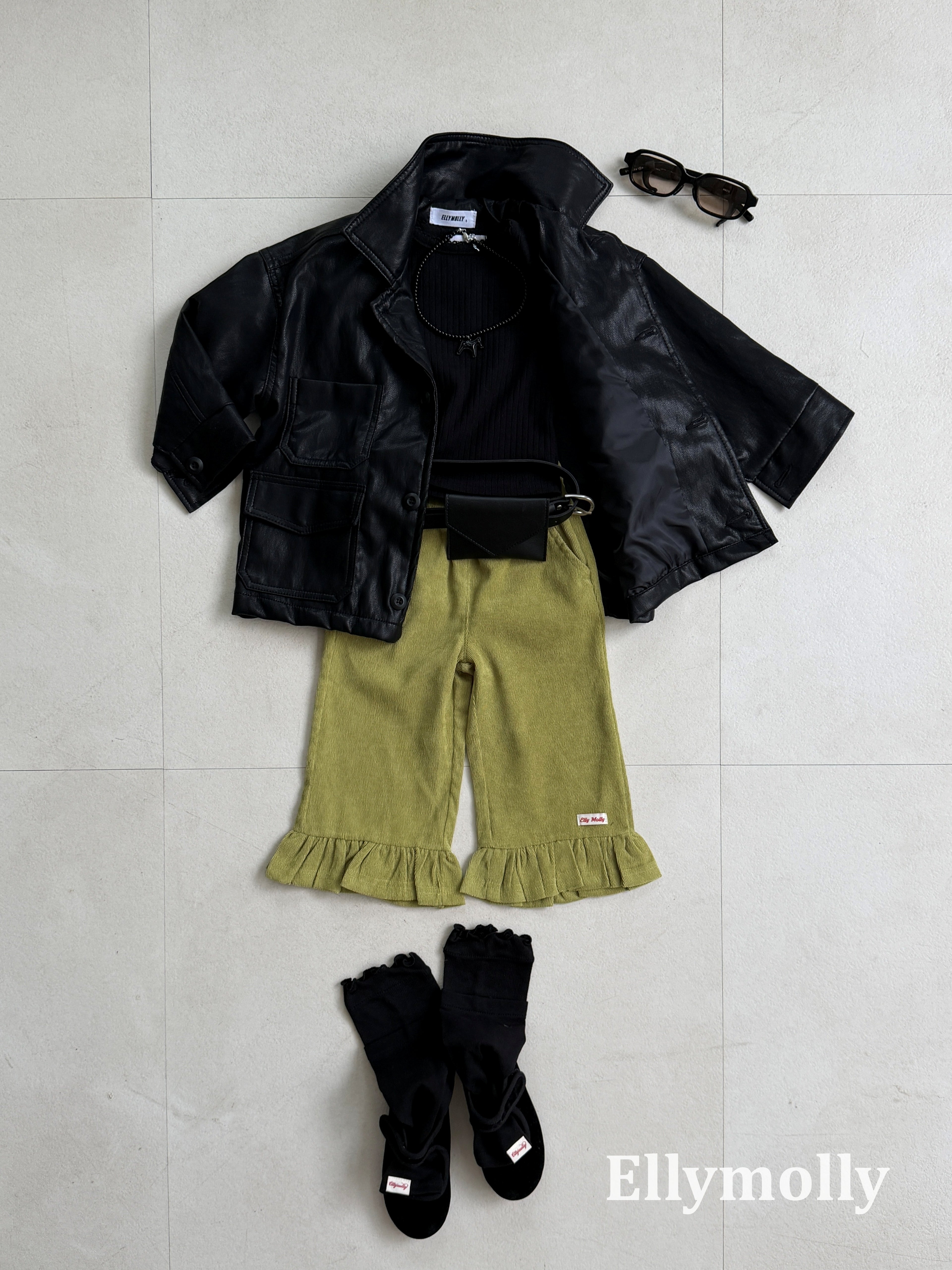 ［ELLY MOLLY］Deep tone utility jacket