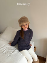 ［ELLY MOLLY］Snow warm turtleneck tee