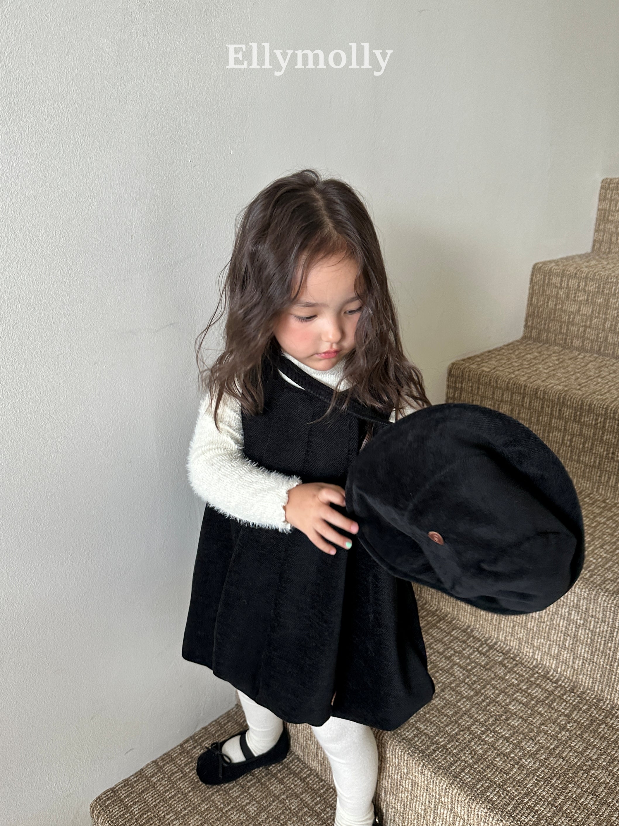 ［ELLY MOLLY］Luna balloon one-piece