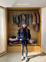 ［ELLY MOLLY］Dot frill pants