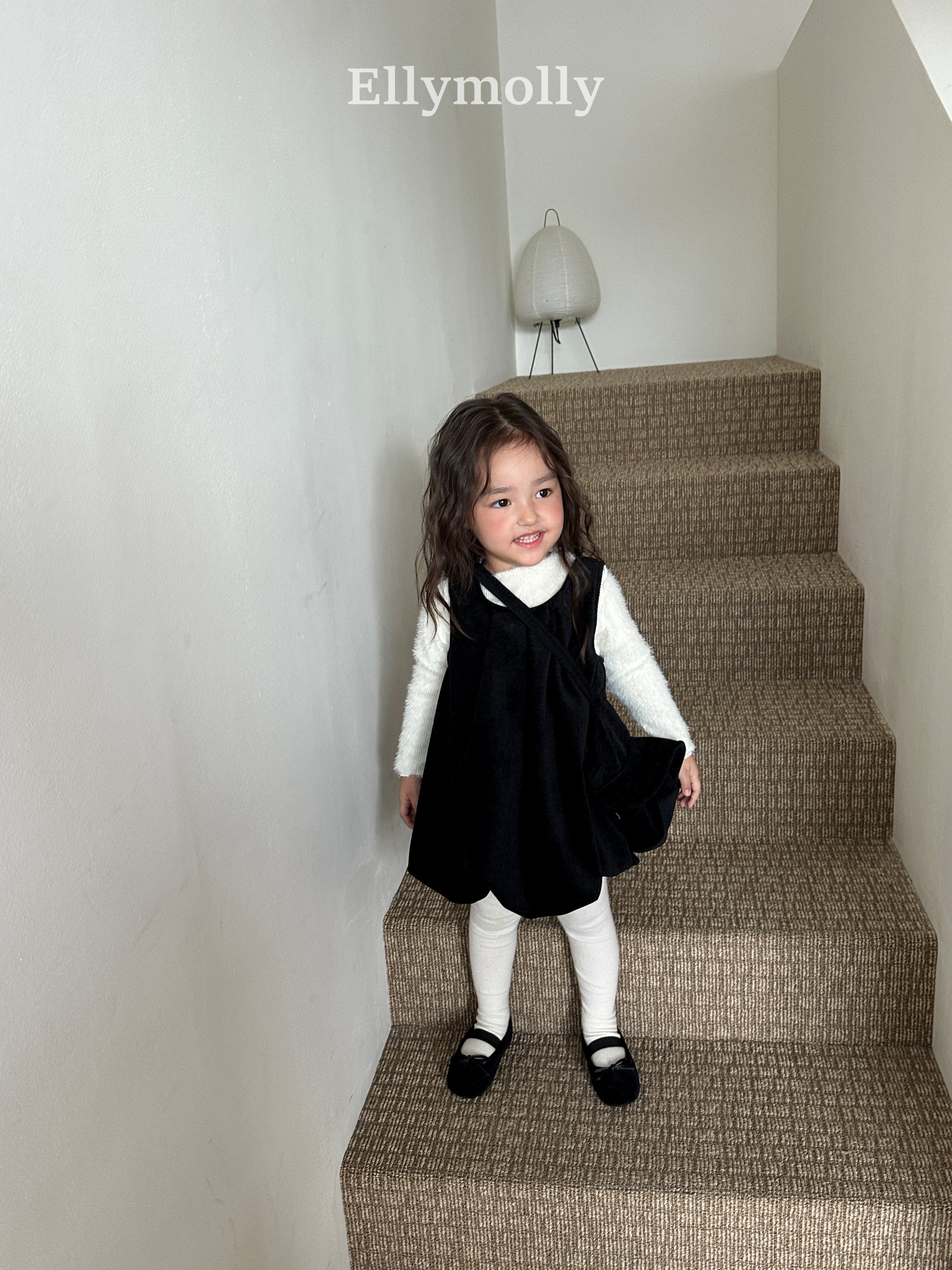 ［ELLY MOLLY］Luna balloon one-piece