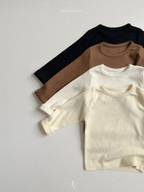 [atomeme] Eyelet Pin Stitch Tee