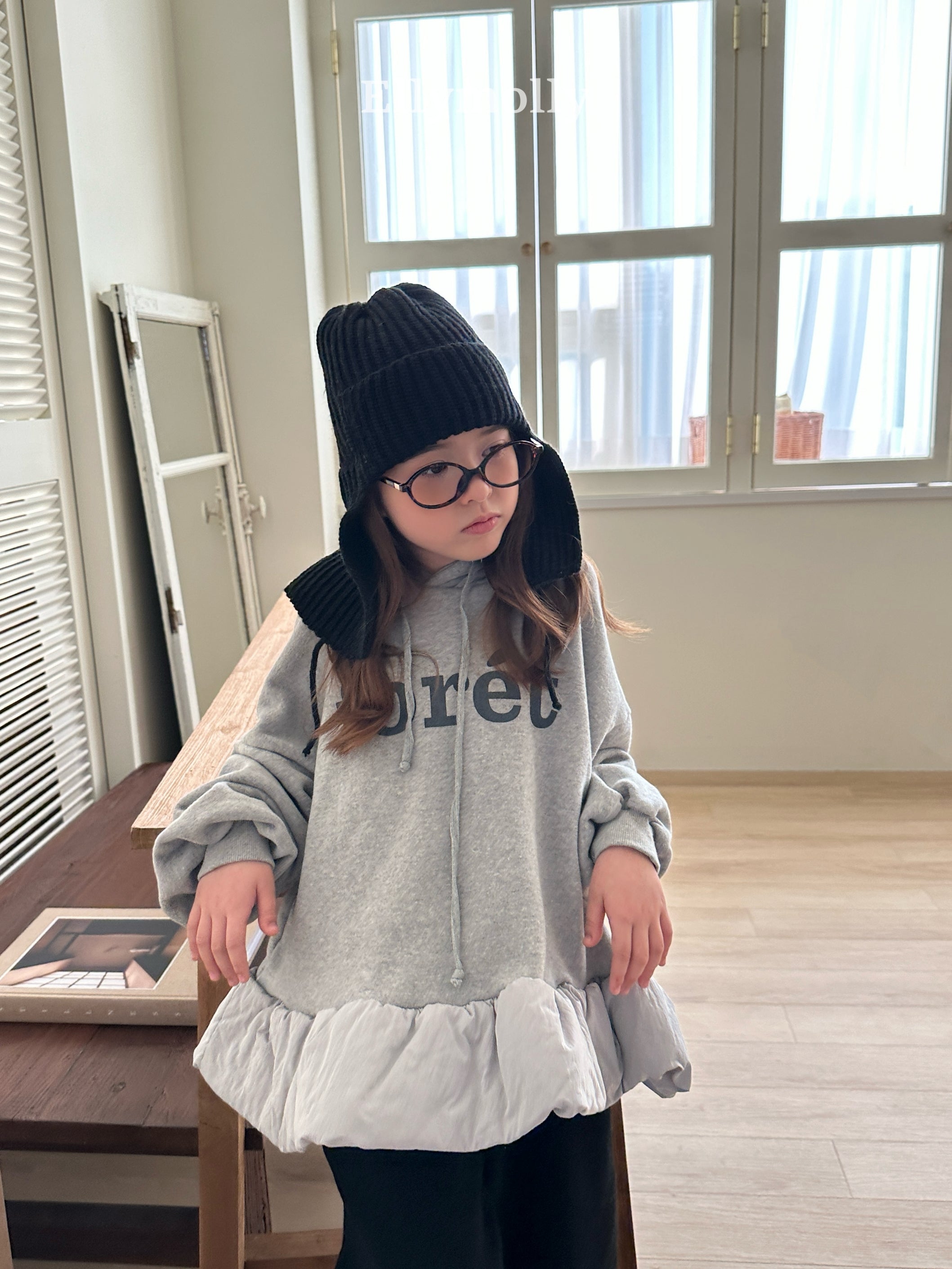 ［ELLY MOLLY］balloon hood mtm