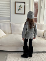 ［ELLY MOLLY］Muffin wool knit pants