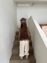 ［ELLY MOLLY］Blooming knit skirt